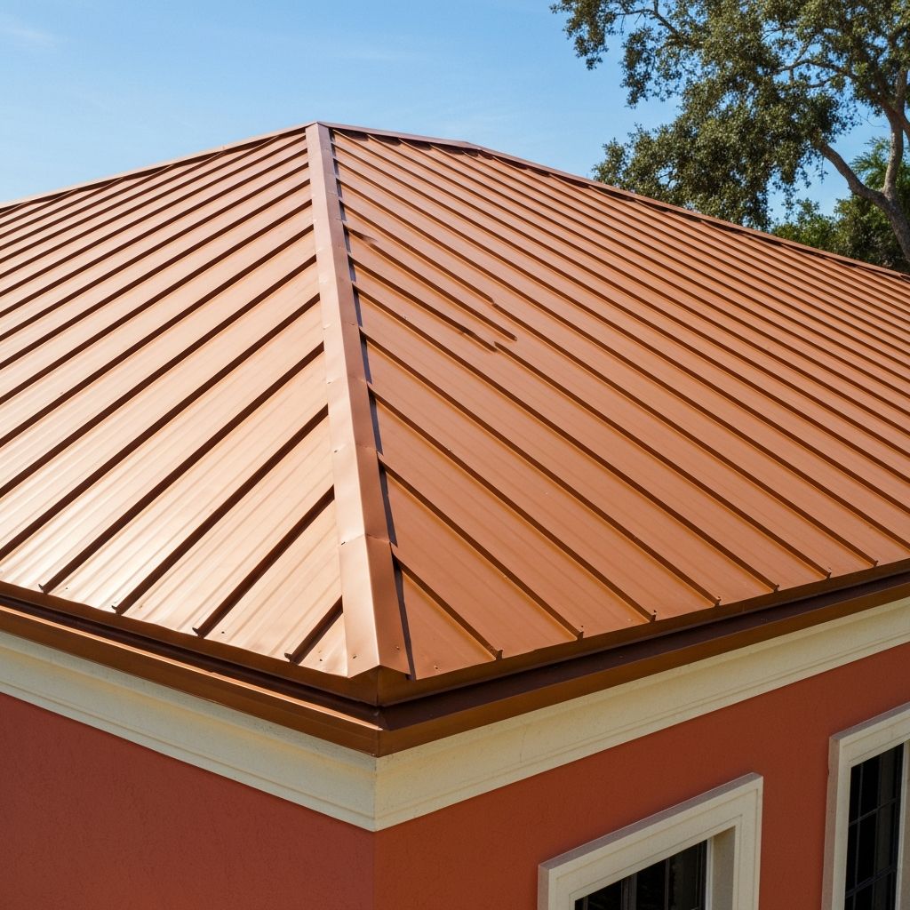 After: Aged Shingles to Metal Panels