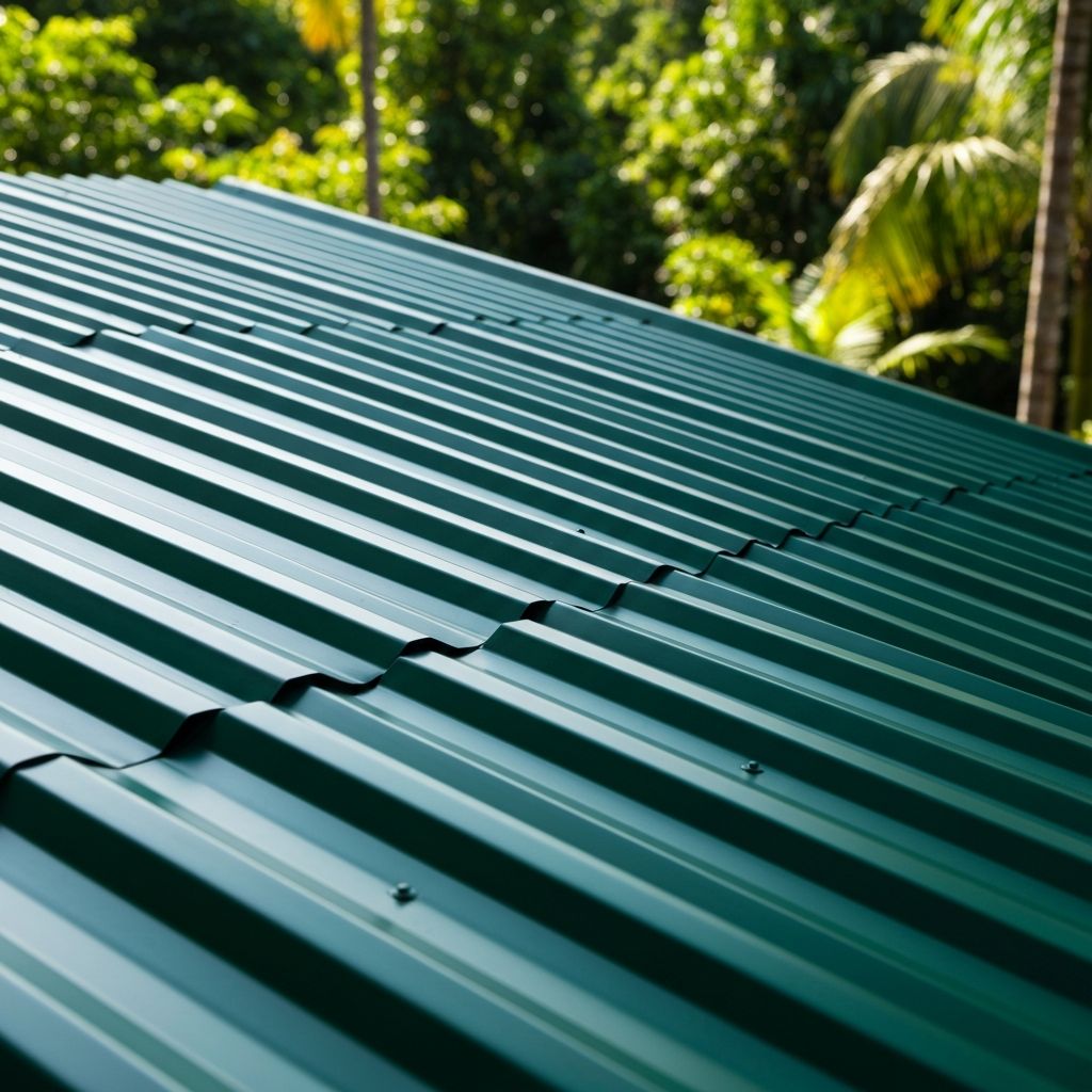 Forest Green roof